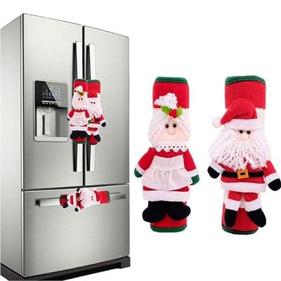  Happy Gingerbread Man Christmas Dishwasher Magnet Cover Front  Door Unique Magnetic Door Decal Panels for Kitchen Appliances Refrigerator  Decorative 23x26inch