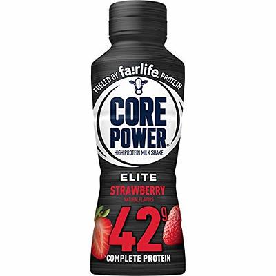 Core Power Fairlife Elite 42g High Protein Milk Shake - Kosher, Vanilla  Flavor Protein Shake for Workout Recovery - 14 Fl Oz (Pack of 12) 