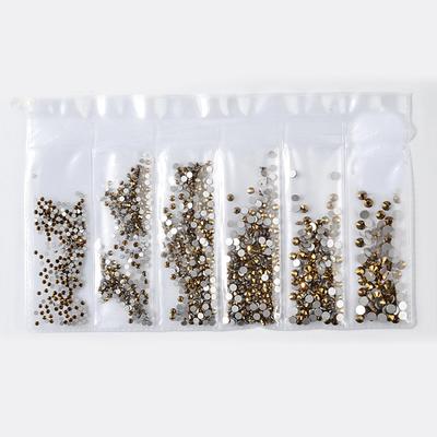 Pinhoollgo 80g Mix Flatback Pearls Rhinestone for Crafts, Mixed