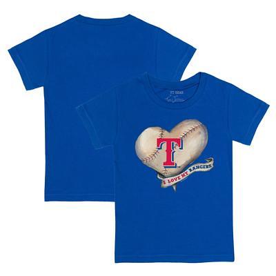 Houston Astros Tiny Turnip Infant Clemente Raglan 3/4 Sleeve T-Shirt - White /Navy