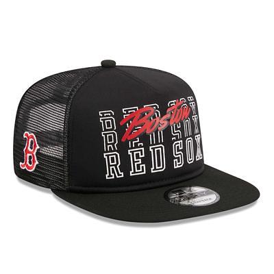 Los Angeles Angels New Era Retro Beachin' Patch A-Frame Trucker 9FIFTY Snapback  Hat - Natural