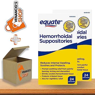 Meijer Hemorrhoidal Suppositories, 24 Count