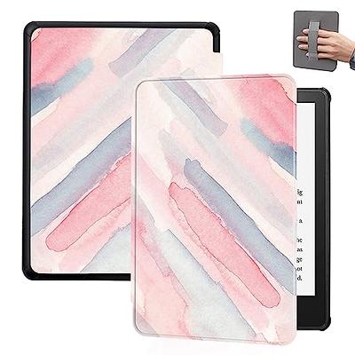 Fintie Folio Case for 6.8 Kindle Paperwhite (11th Generation-2021) and Kindle Paperwhite Signature Edition - Book Style Vegan Leather Shockproof