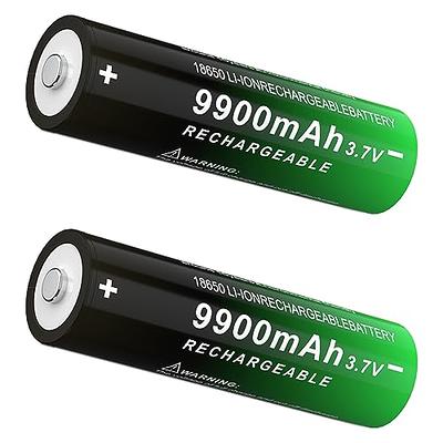 RECHARGEABLE BATTERIES-18650-2PK