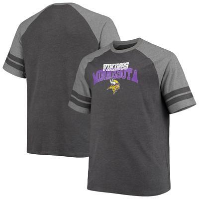 Men's Fanatics Branded Charcoal/Heathered Gray Cincinnati Bengals Big & Tall  Two-Stripe Tri-Blend Raglan T-Shirt - Yahoo Shopping