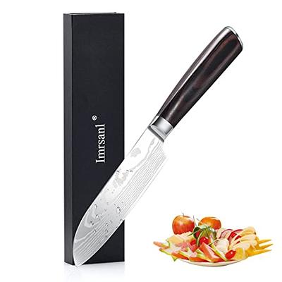 7 inch Meat Cleaver High Carbon German Stainless Steel Vegetable Kitchen  Knife, Multipurpose Asian Chef Knife for Home and Kitchen with Ergonomic