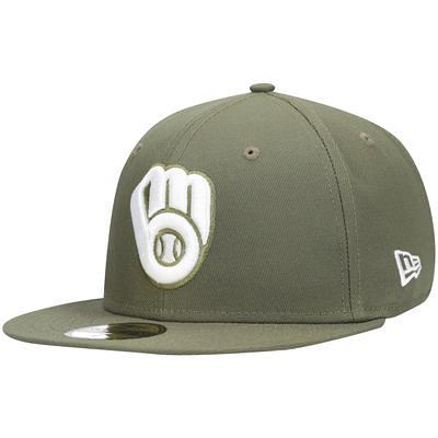 Milwaukee Brewers New Era Grilled 59FIFTY Fitted Hat - Yellow/Black