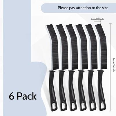 6 pcs Crevice Cleaning Brush, Hard-Bristled Cleaning Brush Tool