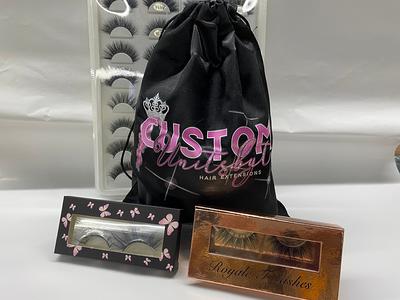 100 Pcs Custom Satin Hair Bag Bulk, Logo Wig Packaging Drawstring Silk Bag  Wholesale - Yahoo Shopping