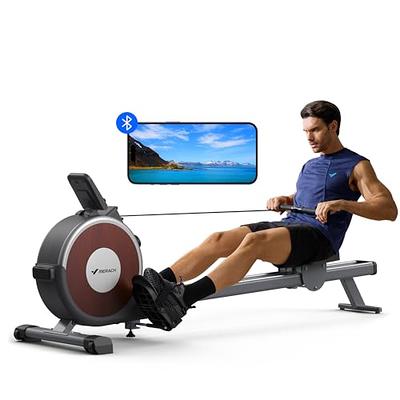 YOSUDA Magnetic/Water Rowing Machine 350 LB Weight Capacity - Foldable  Rower for Home Use with Bluetooth, App Supported, Tablet Holder and  Comfortable