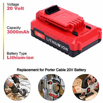 2Pack Replacement For Black&Decker 20v 3.0Ah Lithium ion Battery LBXR2520  LBXR20