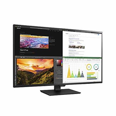 LG 27HJ713C B 27 4K UHD LCD Monitor White 27 Class LED Backlight 3840 x  2160 HDMI DisplayPort - Office Depot