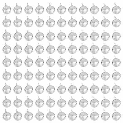  ToBeIT 30 Pieces Jingle Bells with Snowflake Cutout 1.6 Inch/  40 mm Christmas Craft Bells for Festival Decorations (Silver Bells) : Arts,  Crafts & Sewing