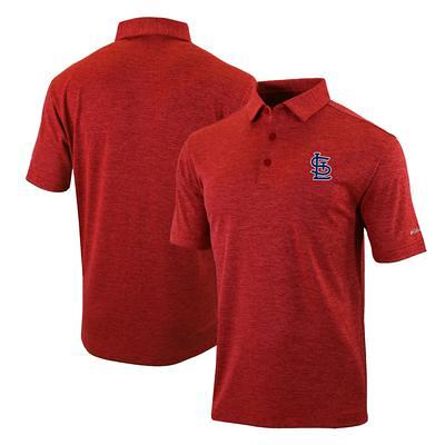 Columbia Men's St. Louis Cardinals Golf Club Invite Omni-Wick Polo