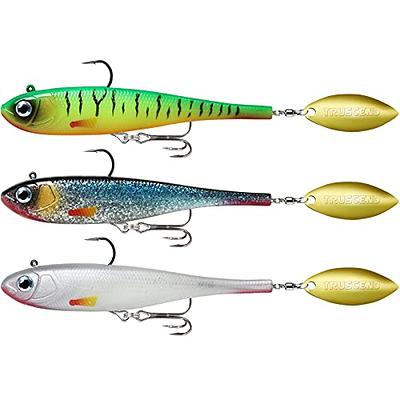  Zsrivk 1pcs Slow Flat Fall Jig Saltwater Artificial Lure Jigs  Fishing Lure with Two Assist Hooks, Saltwater Spoon Lure Sea Fishing  Jigging Lure for Bass Tuna Salmon Grouper 7oz/200g 