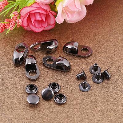 Boot Lace Hooks 20pcs/set Boot Hooks Lace Fittings With Rivets For