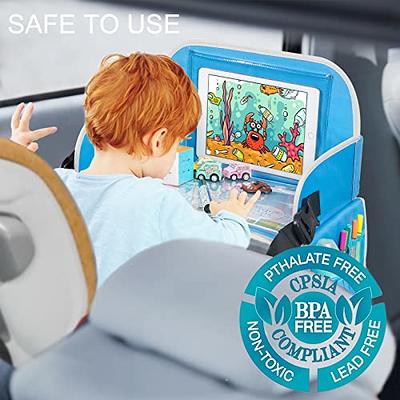 MENZOKE Kids Travel Tray, Car Seat Trays for Kids Travel, Toddler