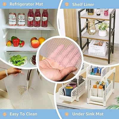 Drawer and Shelf Liner, Shelf Liner Non Adhesive Refrigerator Mats  Washable, No Odor Plastic Pantry Liners Wire Shelf Paper Drawer Liner for  Cupboard Kitchen - Yahoo Shopping