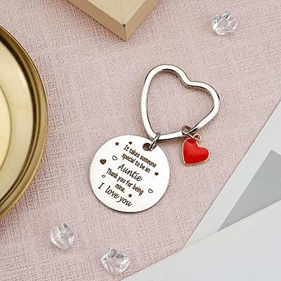 Aunt Gift Auntie Keychain Gift for Special Aunt Aunty Birthday Gift from  Nephew Niece If Aunts were Boogers We'd Pick You First - AliExpress