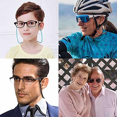 Eyeglasses String Holder Straps Cord - 4 Premium Eyeglass Chains for Men  Women - Eye Glasses Strap Chain - Sunglass Lanyard Neck Retainer 4 pcs