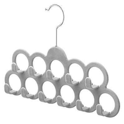 50 Pack Plastic Coat Hangers, Heavy Duty Pant Hangers, Space-Saving Suit  Hangers with S-Shaped Opening, Non-Slip, 360º Swivel Hook, 16.3”L x 0.2”W x