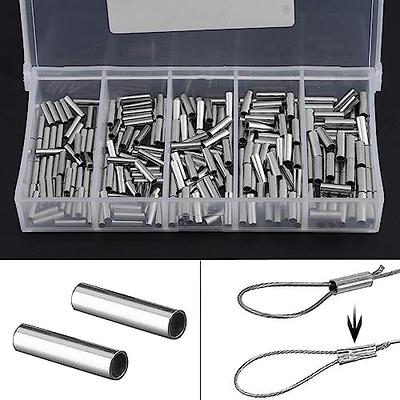 500Pcs/Box Fishing Crimp Sleeves Kit Singal