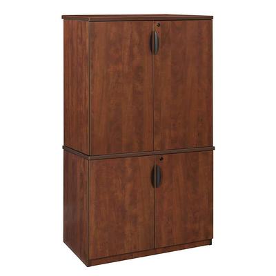 Regency Magons 35 in. Mahogany Stackable Storage Cabinet