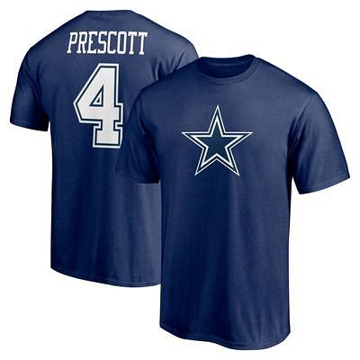 Dallas Cowboys Fashion Name & Number Hoodie - Dak Prescott - Mens