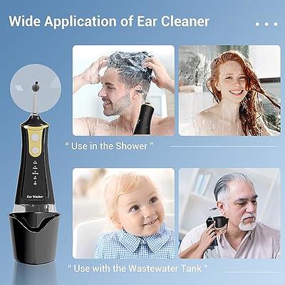 Ear Vacuum Wax Remover, Ear Wax Removal Vacuum 5 Levels Strong Suction  Electric Ear Cleaner Silicone Ear Wax Remover Tool, USB Charge Earwax  Removal