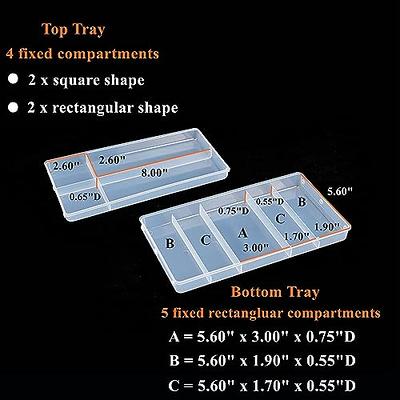  Citylife 17 QT Plastic Storage Bins Clear Storage Box with Lids  Multipurpose Stackable Storage Containers for Organizing Tool, Craft, Lego,  Crayon