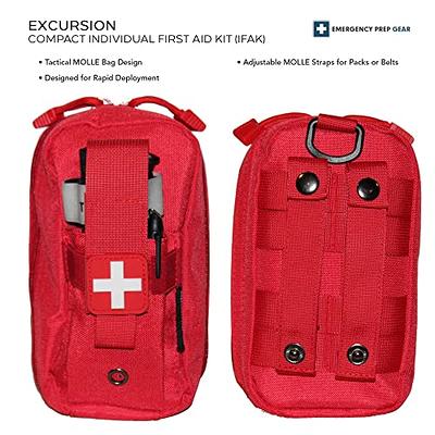 EPG Hiking First Aid Kit (IFAK), 44 Piece, Compact Personal First Aid Kit