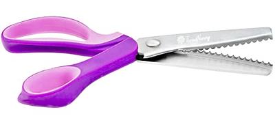 Pinking Shears Craft Scissors for Fabric Cutting Decorative Zig