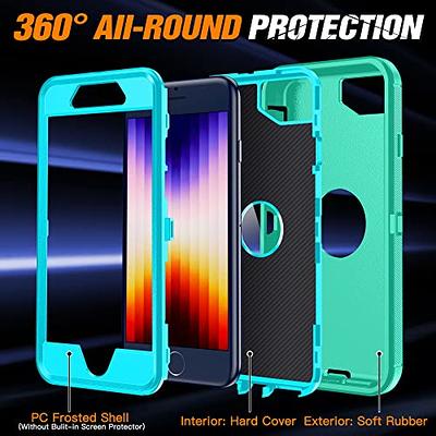 Anuck iPhone 8 Plus Case, iPhone 7 Plus Case, Soft Silicone Gel Rubber  Bumper Case Microfiber Lining Hard Shell Shockproof Full-Body Protective  Case