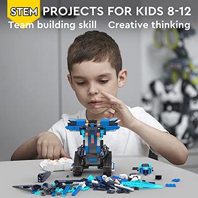 GP TOYS educiro robot building kit, toys for 6-12 year old boys girls, stem  projects birthday gifts idea for kids 8 9 10 11 12 year o