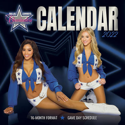 NFL Dallas Cowboys Cheerleaders 2024 Mini Wall Calendar