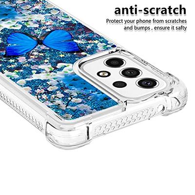 for Samsung A53 5G Case, Galaxy A53 5G Case and Screen Protector,  Shockproof Crystal Clear Slim Soft Silicone TPU Protective Phone Cover for  Samsung