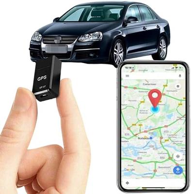 GF-07 Mini GPS Tracker, Ultra Mini GPS Long Standby Magnetic SOS Tracking  Device,GSM SIM GPS Tracker For Vehicle/Car/Person Location Tracker Locator