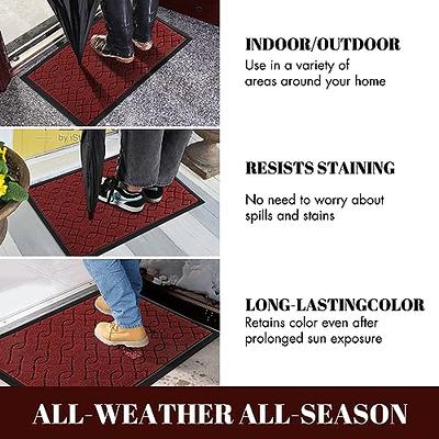 COSY HOMEER Indoor Door Mat Floor Mats Entryway Rug for Home Dog, Welcome  Doormat for Front Door Inside Outside Entry Outdoor Entrance Shoes Mat,  Anti