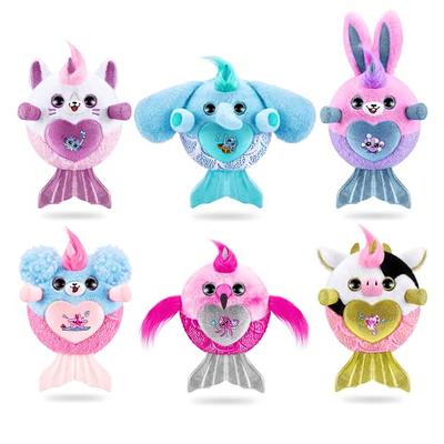 5 Surprise Plushy Pets Series 1 by ZURU (3 Pack) Cute Stuffed Animal  Miniature Toys,  Exclusive, Mystery Collectible Plushies for Kids and  Girls