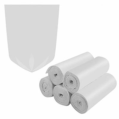 1.2 gallon trash can liners,Small clear Garbage Bags 300,Extra