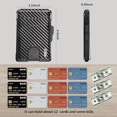 TRAVANDO Mens Slim Wallet with Money Clip AUSTIN RFID Blocking Bifold –  Kinzd