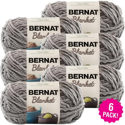 Bernat Blanket Yarn 12 Bundle - Pale Gray - Yahoo Shopping