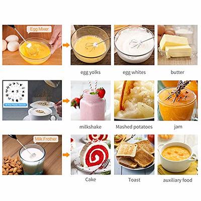 Moonshan Commercial Steam Milk Frother 20s Fast Heating Milk Steamer  Machine Boiler Quick Button Electric Fully-Automatic Coffee Foam Maker  Frothing