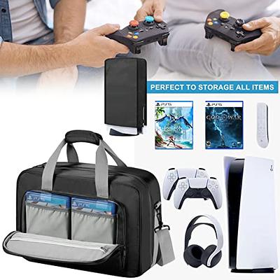 FOREGOER PS5 Travel Case, Carrying Case Travel Bag for Playstation