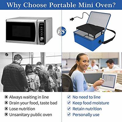 Aotto Portable Oven Personal Food Warmer - 110V Portable Mini Microwave  Electric Heated Lunch Box fo…See more Aotto Portable Oven Personal Food  Warmer