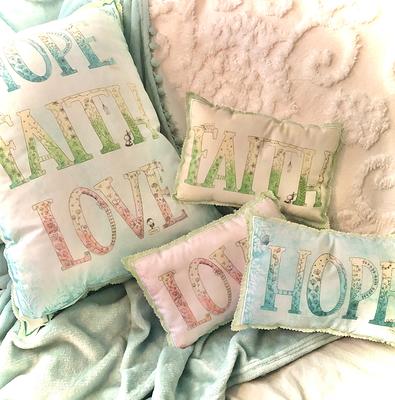 Small Pillows/ Inspirational/ Love, Hope, Faith/ Throw Pillows/ Bed Pillow/  Encouragement/ Bedroom Decor/ Kids Room - Yahoo Shopping