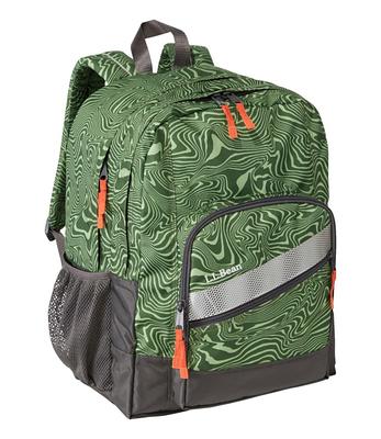 L.L.Bean Explorer Printed Backpack Purple Phlox Water Camo