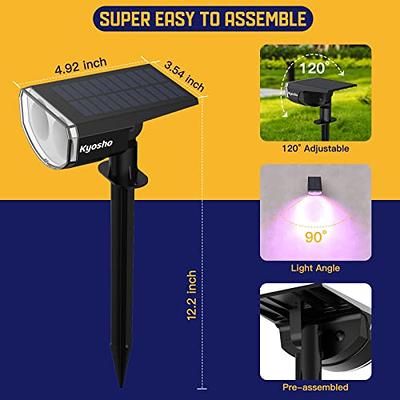 LED Solar Spotlight 2 Pack