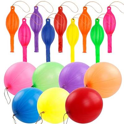RUBFAC 12 Punch Balloons Punching Balloon Heavy Duty Party Favors For Kids,  Bounce Balloons with Rubber Band Handle for Birthday Party - Yahoo Shopping