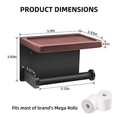 FUNPALA Toilet Paper Holder Stand-Free Standing Toilet Paper Holder,Bathroom  Toilet Paper Roll Holder with Storage with Shelf Design Standing Toilet  Paper Holder-Black - Yahoo Shopping